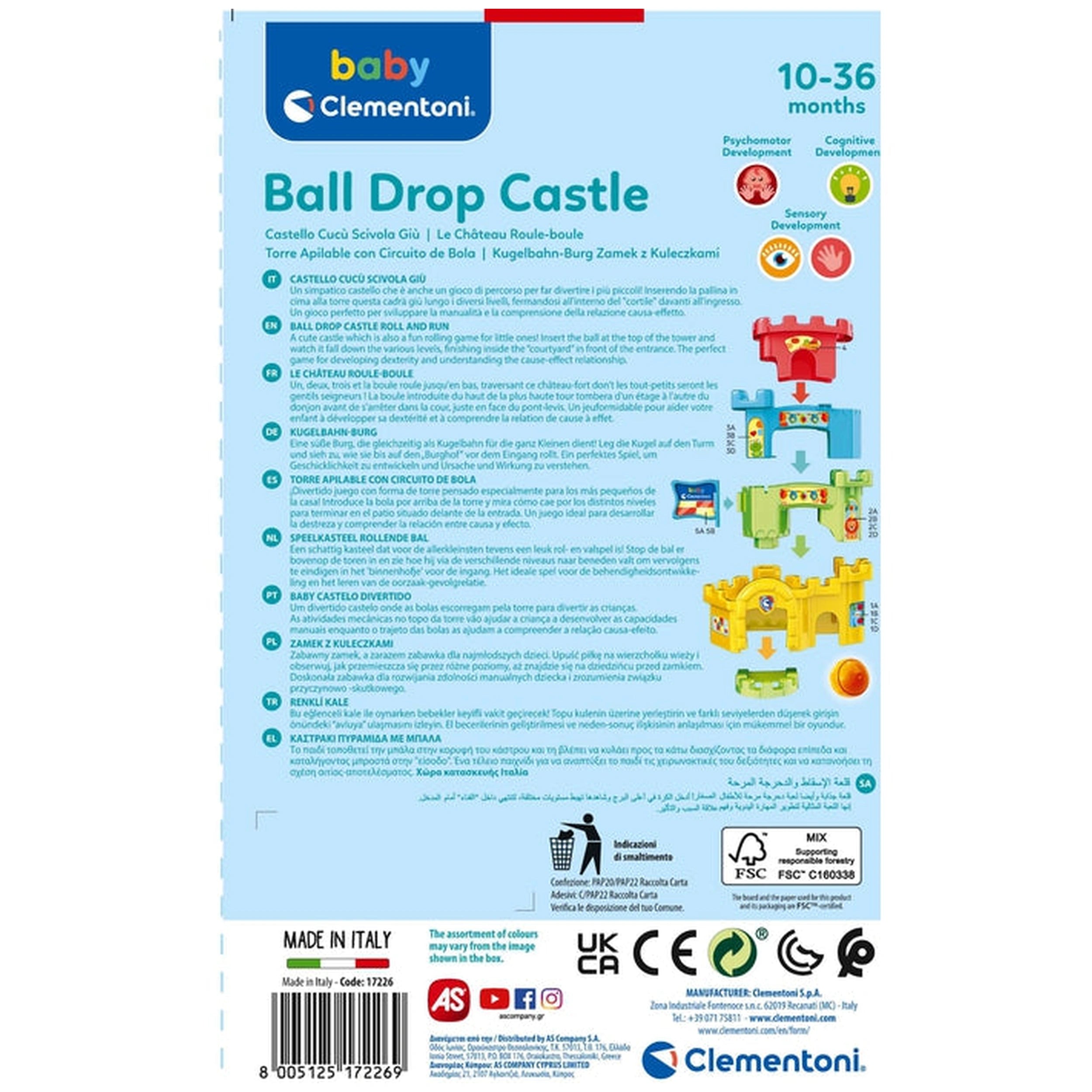 Château à billes Baby Clementoni