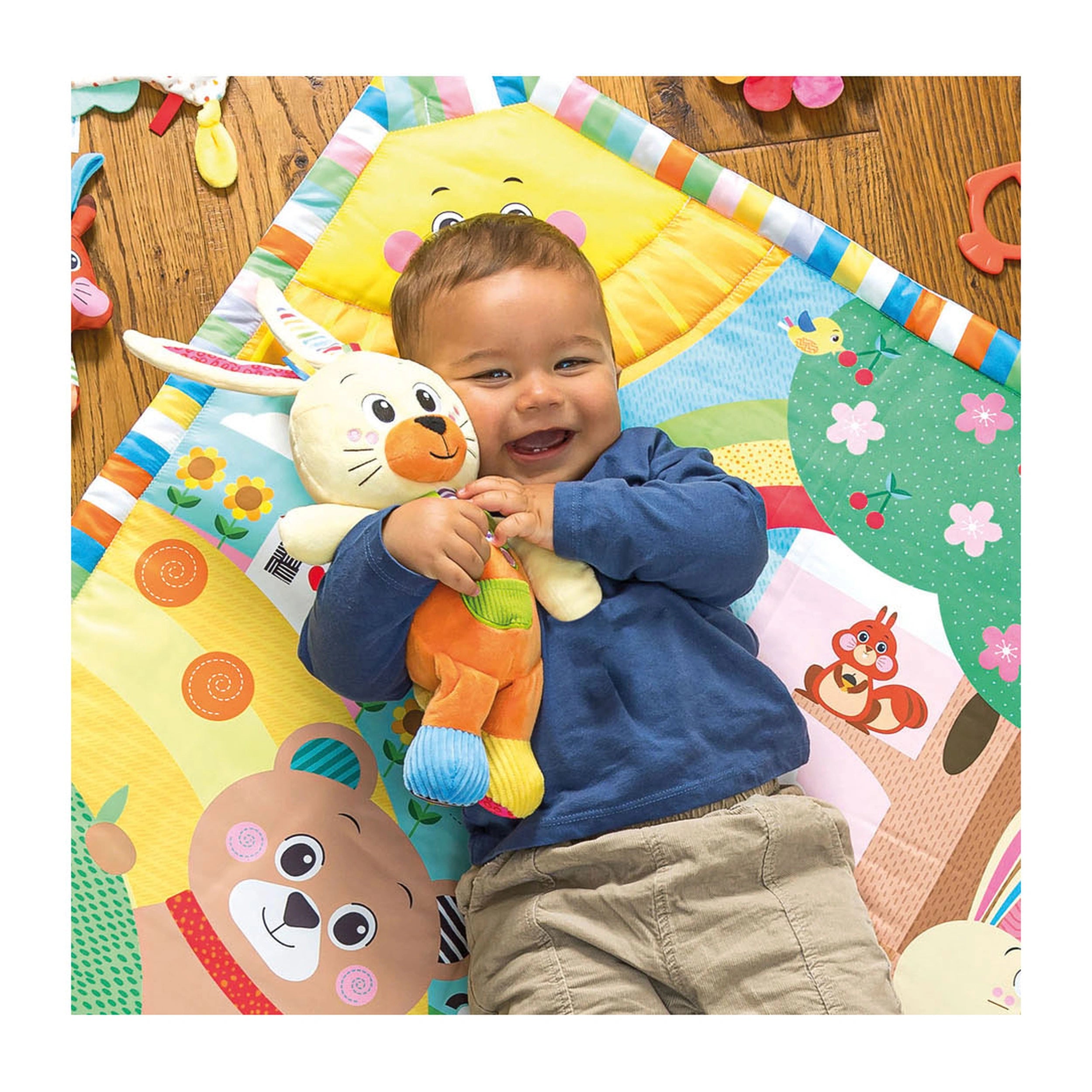 Baby Clementoni - Benny The Puppy My First Animal Rabbit Stuffed Animals