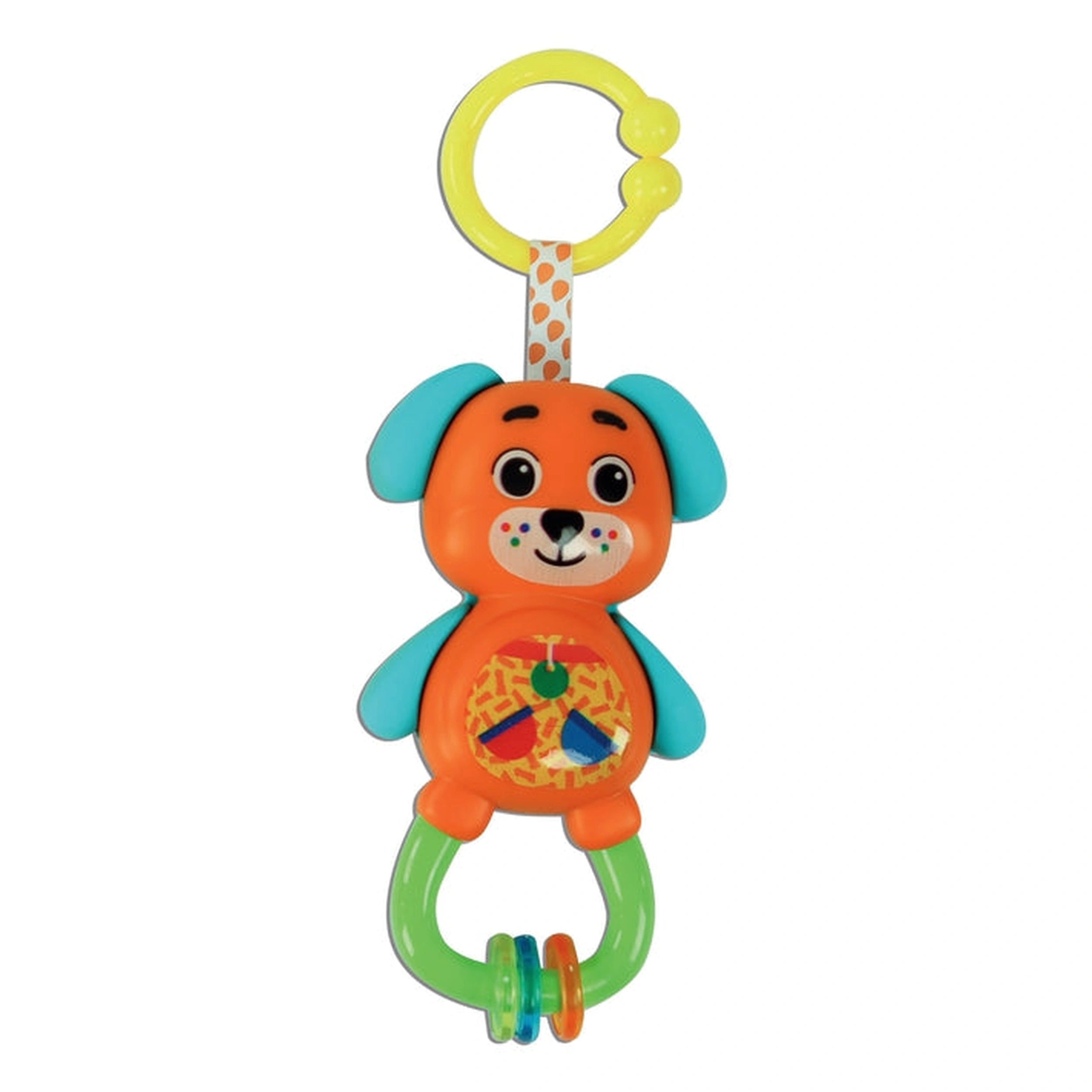 Clementoni Bébé - Ensemble Cadeau Doudou Chiot Jouets de Tri et d'Empilage