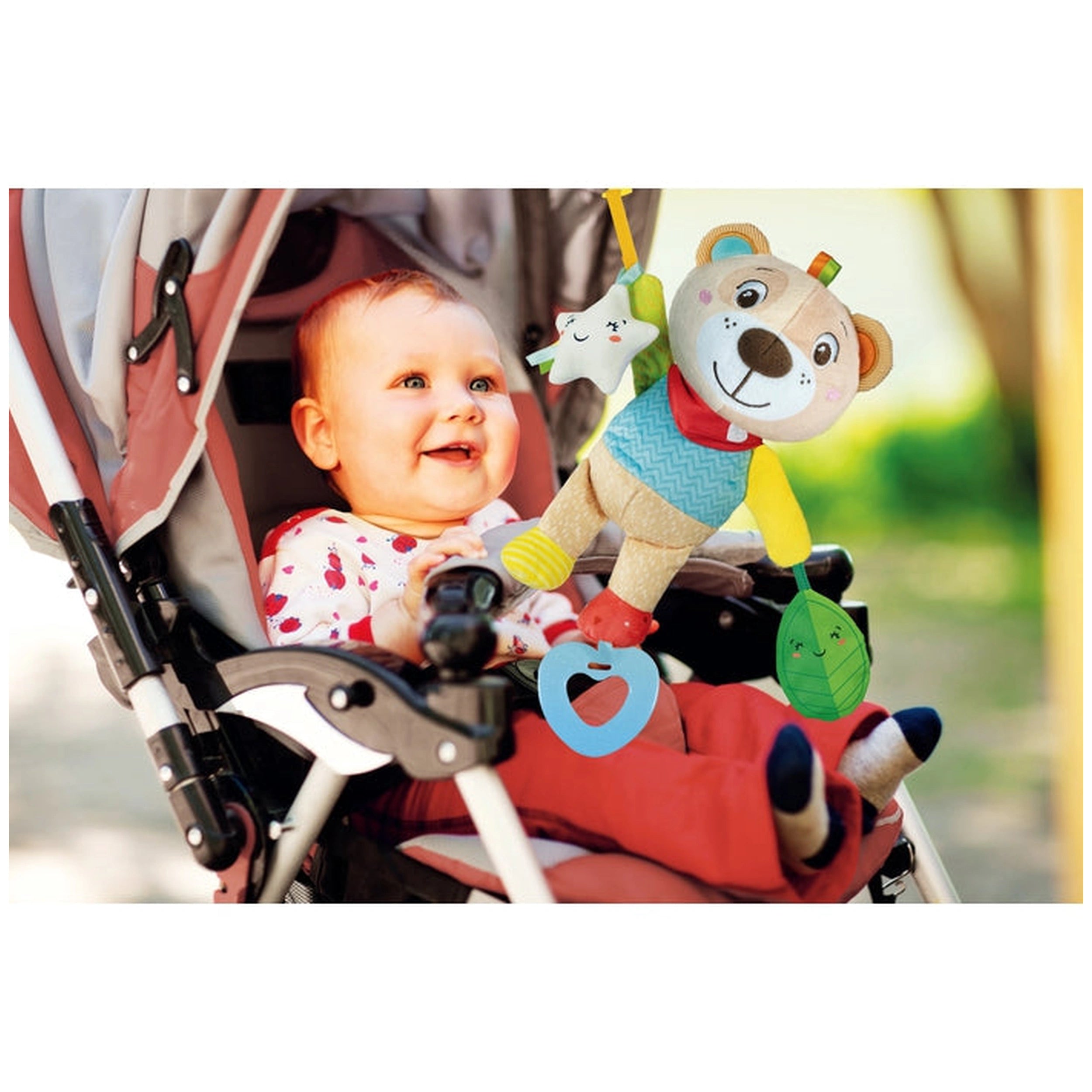 Baby Clementoni - Peluches Ourson Easy-Peasy