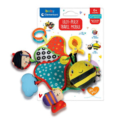 Baby Clementoni - Easy-Peasy Travel Mobile Baby Activity Toys