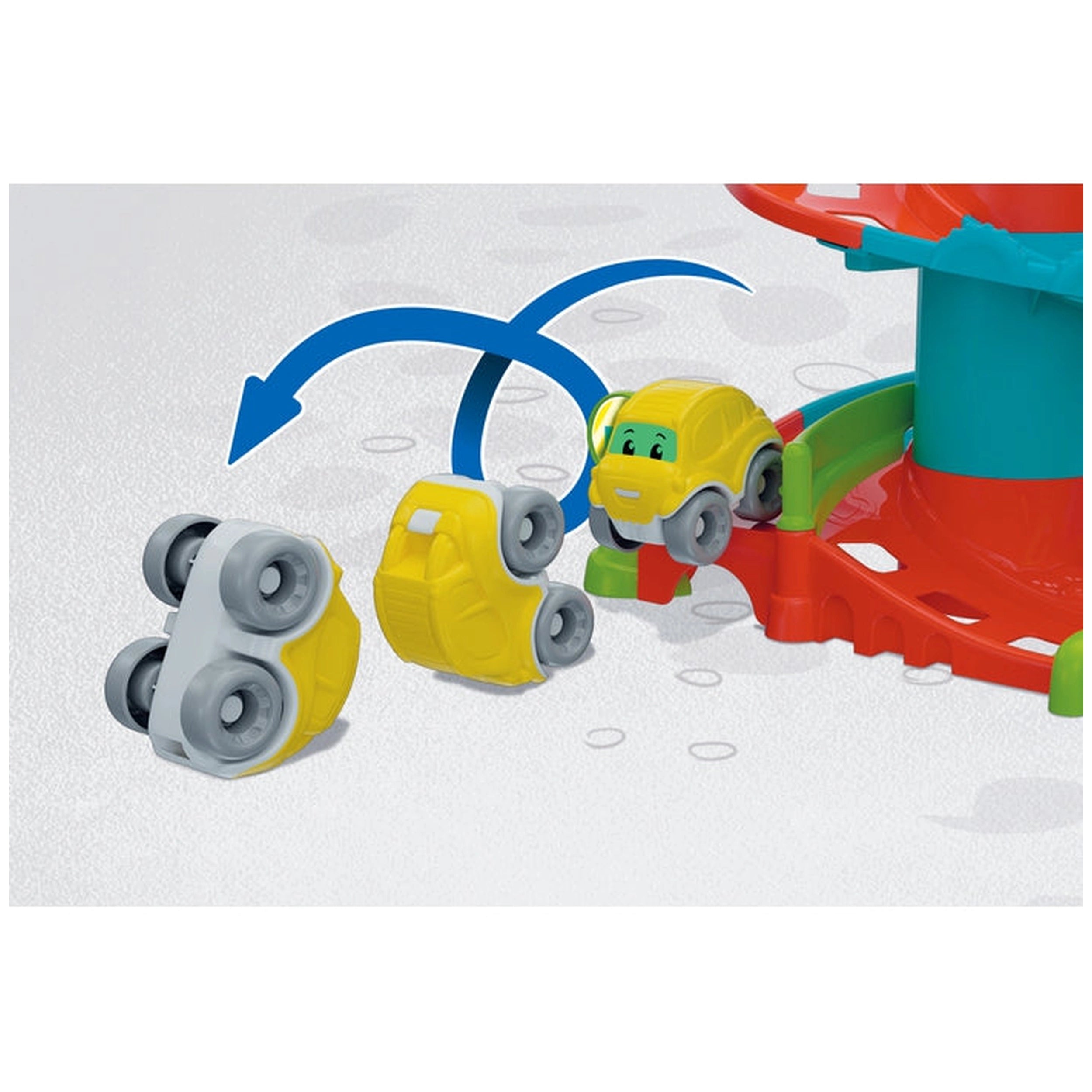 Baby Clementoni - Garage Amusant Piste Bébé Jouets d'Activité