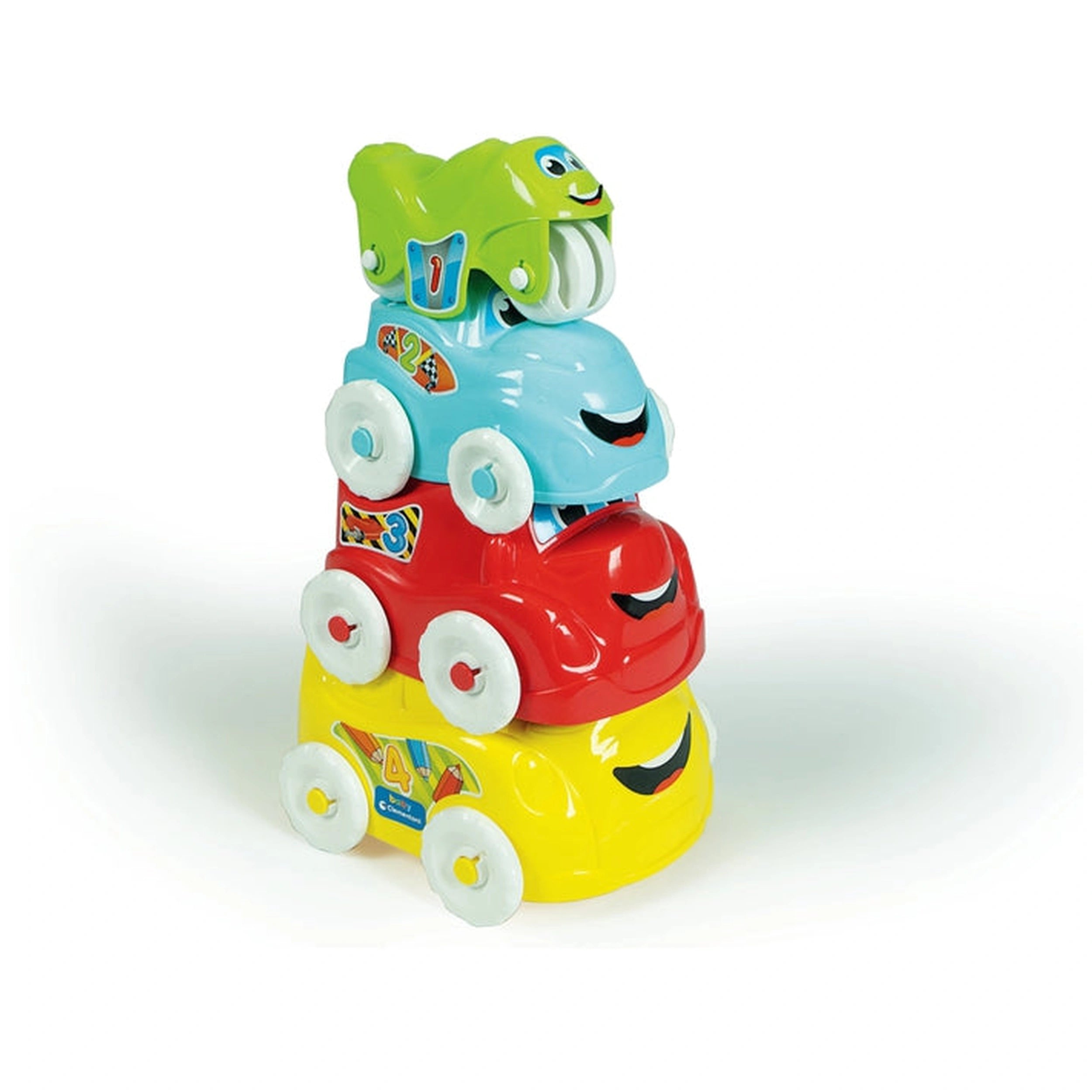 Baby Clementoni - Fun Vehicles Sorting & Stacking Toys