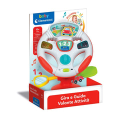 Baby Clementoni - Gira et Guide Volante Activités Jouets d'Éveil - Édition Italienne