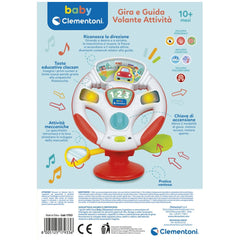 Baby Clementoni - Gira et Guide Volante Activités Jouets d'Éveil - Édition Italienne
