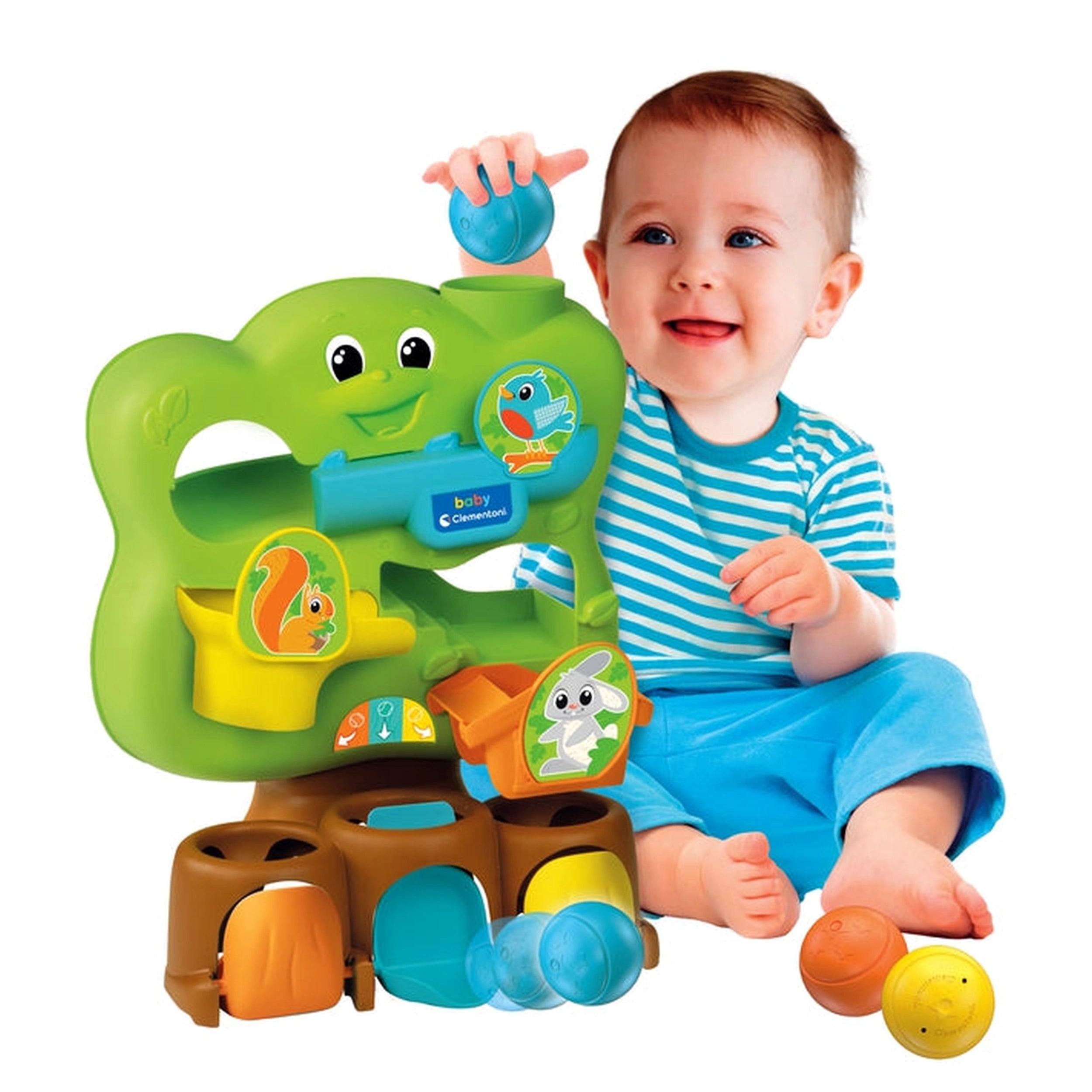 Clementoni Bébé - Arbre des Couleurs Magiques Jouets d'Activité pour Bébé
