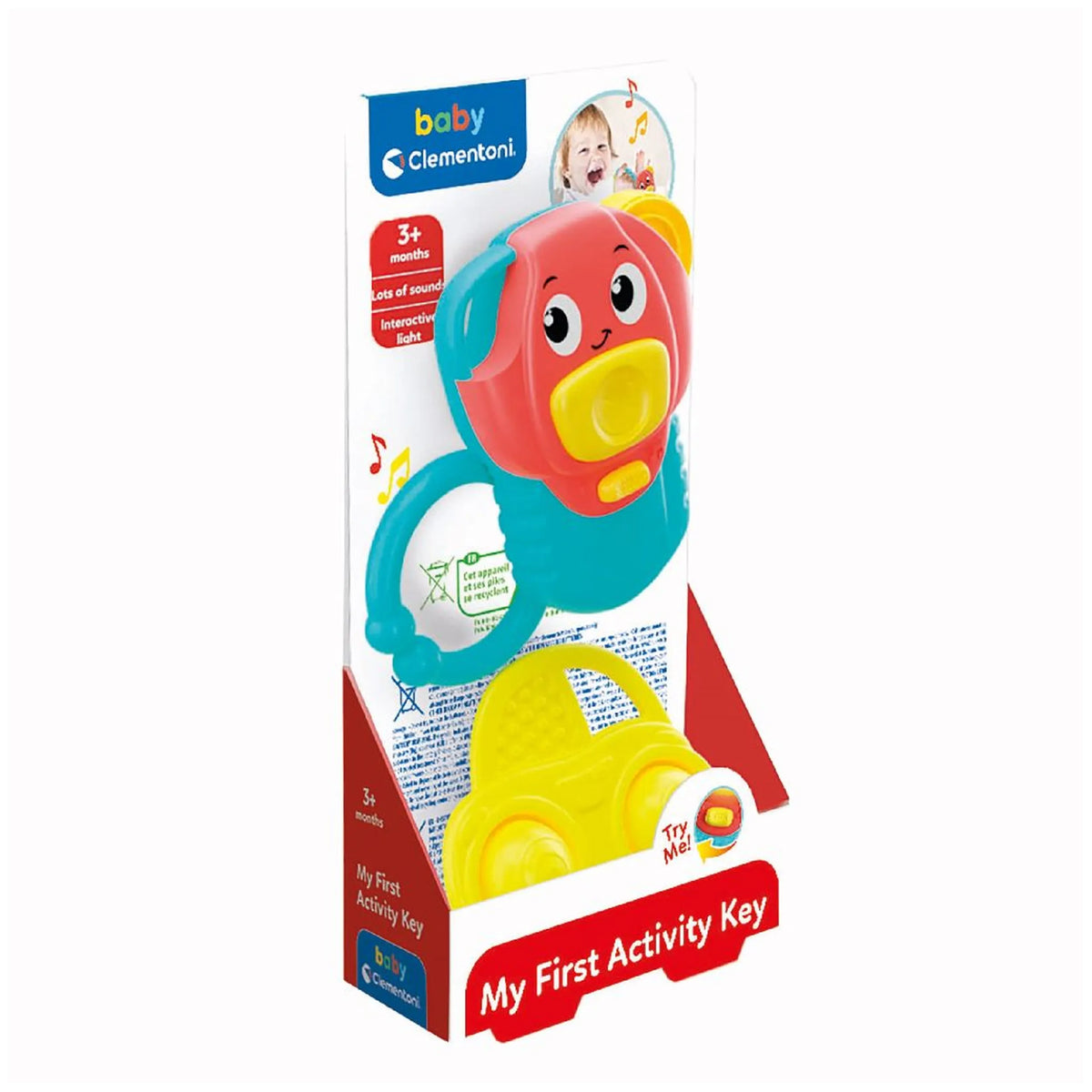 Clementoni Bébé - Mes Premières Clés d'Activité Jouets d'Activité pour Bébé