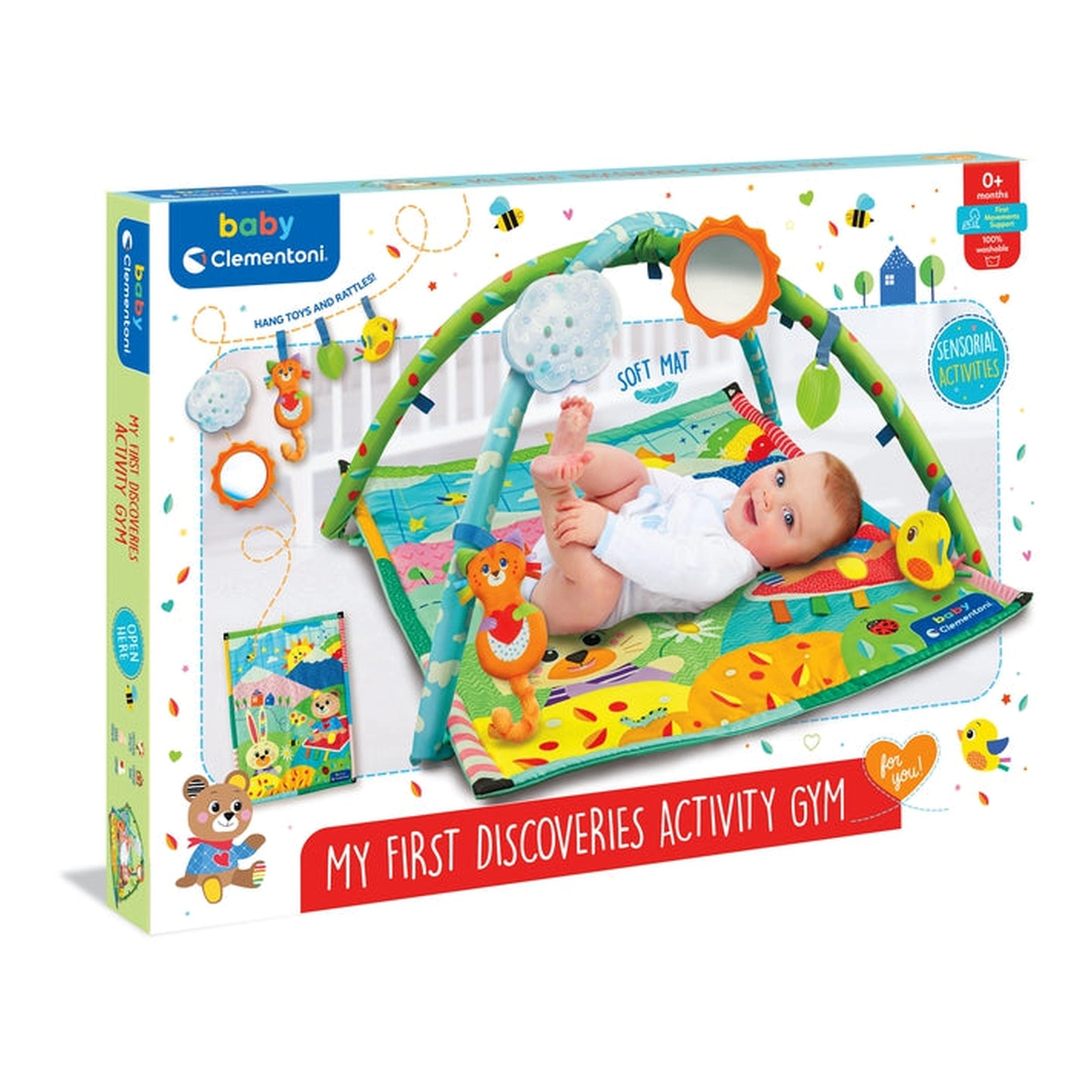 Baby Clementoni - Mon Premier Tapis d'Éveil Découvertes