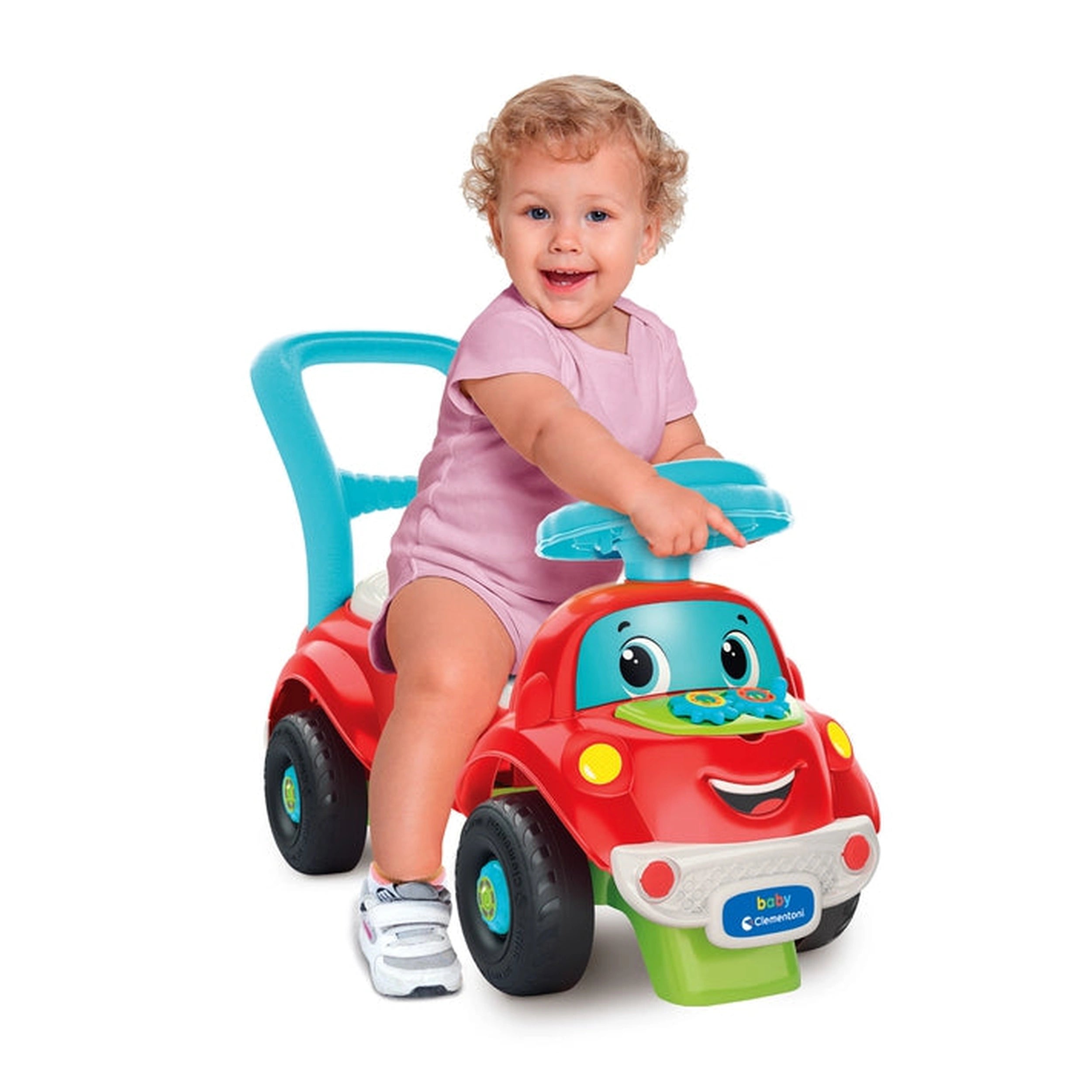 Baby Clementoni - Nicolo Go Go 3 en 1 Jouets à chevaucher - Édition italienne