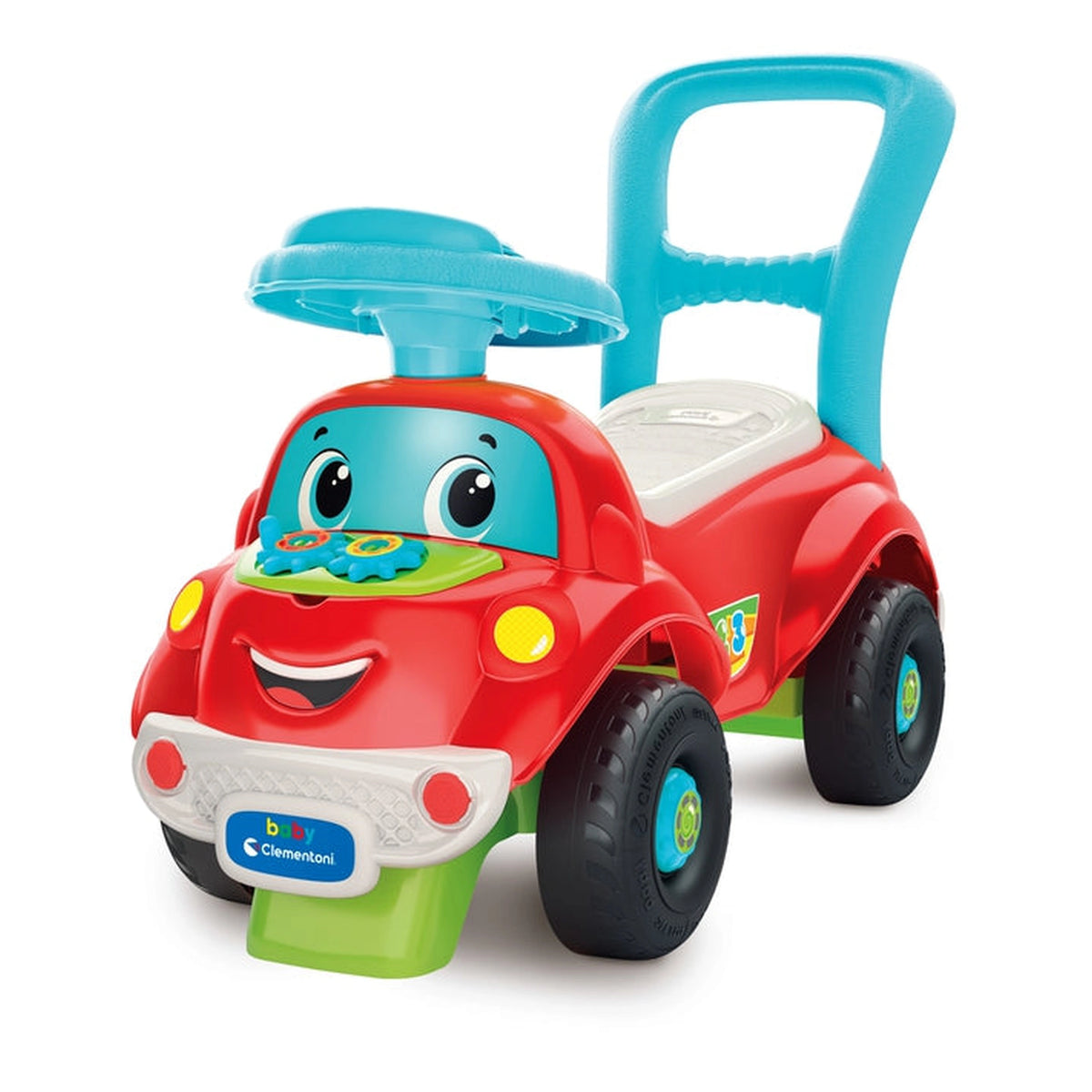 Baby Clementoni - Nicolo Go Go 3 en 1 Jouets à chevaucher - Édition italienne