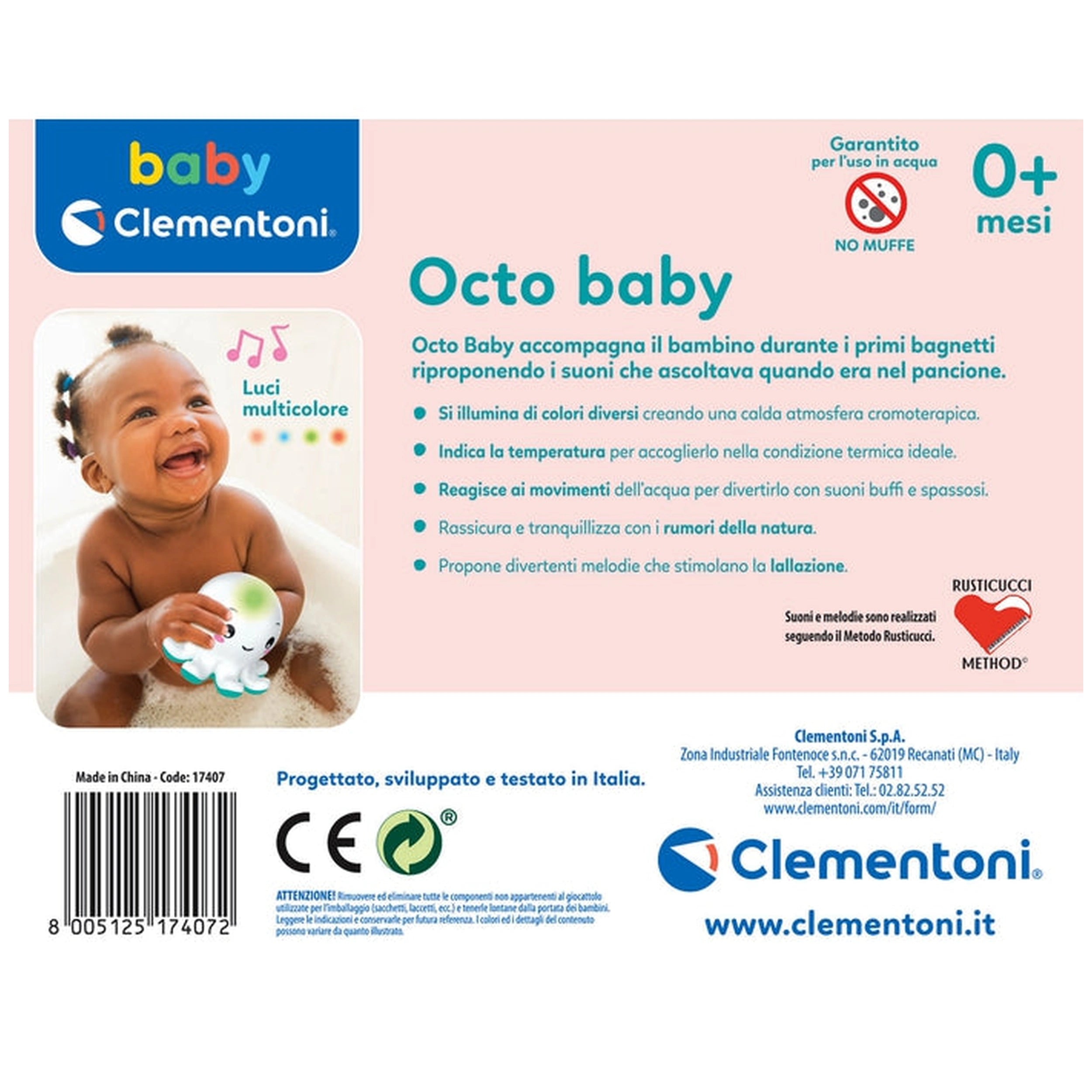 Clementoni Bébé - Jouets de bain Octo Baby