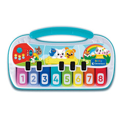 Baby Clementoni - Pianola des Animaux Sonore et Apprends Jouets d'Activité pour Bébé - Édition Italienne