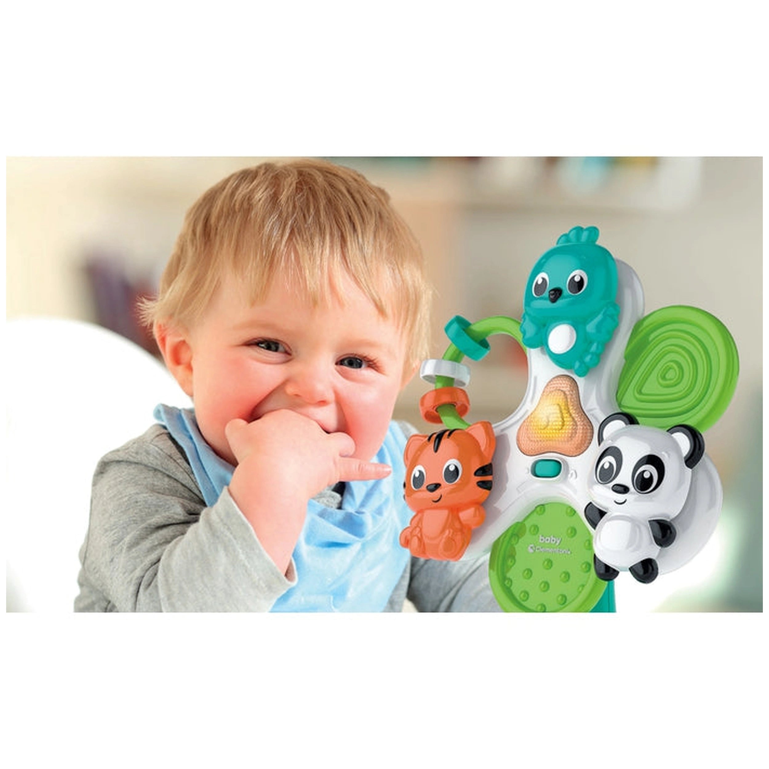 Baby Clementoni - Round & Round Animals Baby Activity Toys
