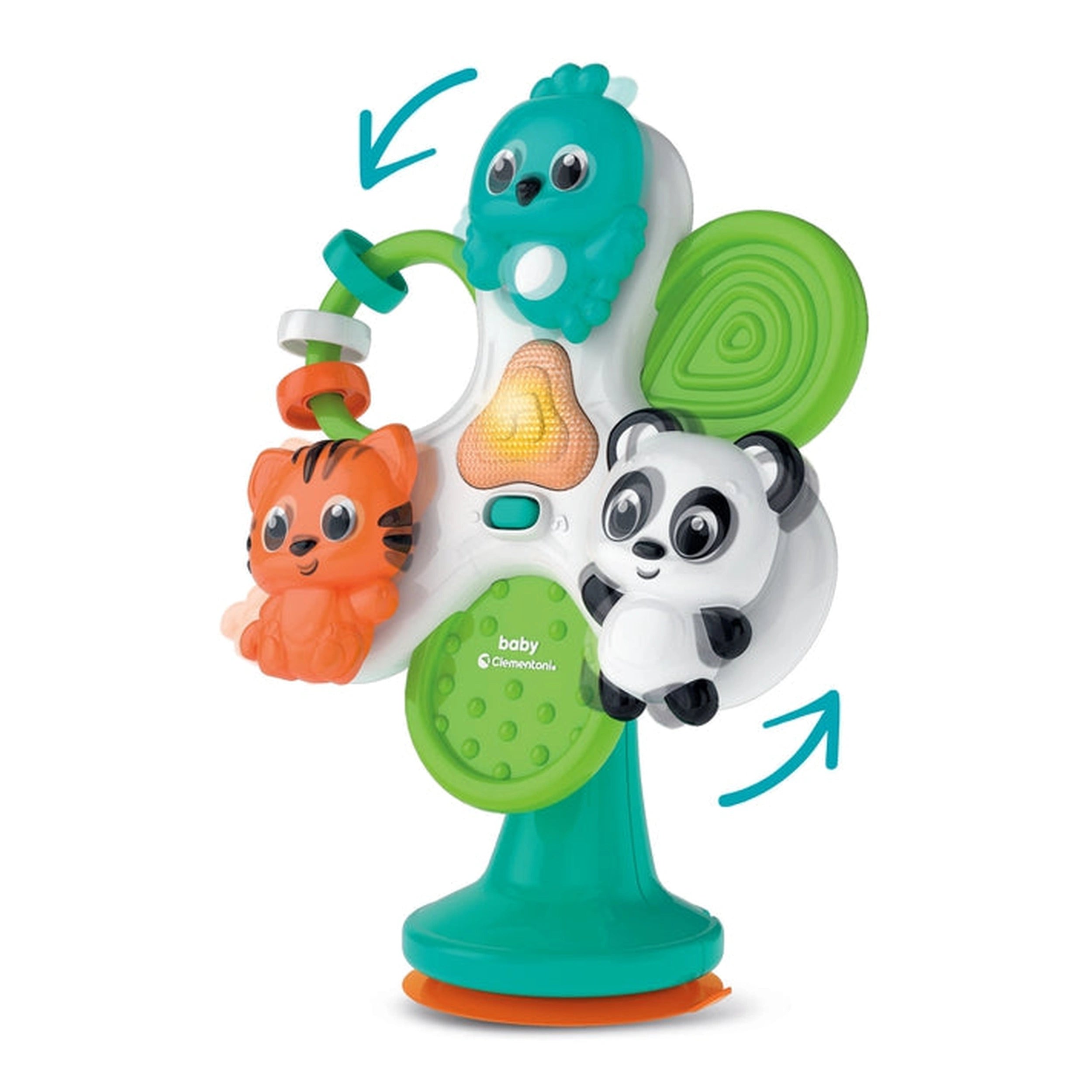 Baby Clementoni - Round & Round Animals Baby Activity Toys