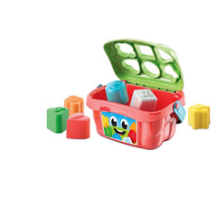Baby Clementoni - Shapes Sorter Bucket Sorting & Stacking Toys