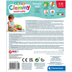 Balle sensorielle Touch Roll And Play de Baby Clementoni - Jouets d'activité pour bébé
