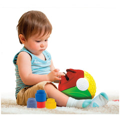 Balle sensorielle Touch Roll And Play de Baby Clementoni - Jouets d'activité pour bébé