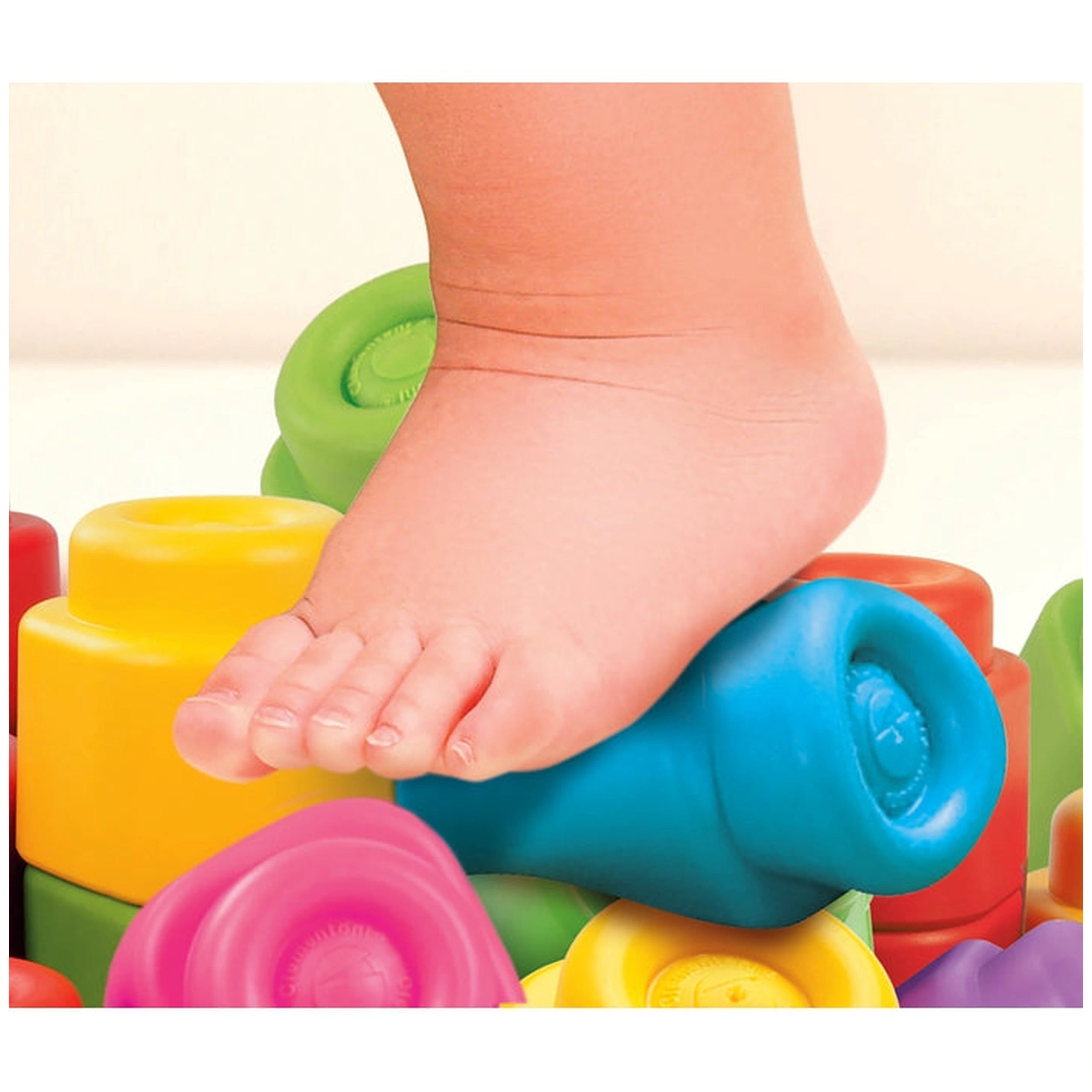 Balle sensorielle Touch Roll And Play de Baby Clementoni - Jouets d'activité pour bébé