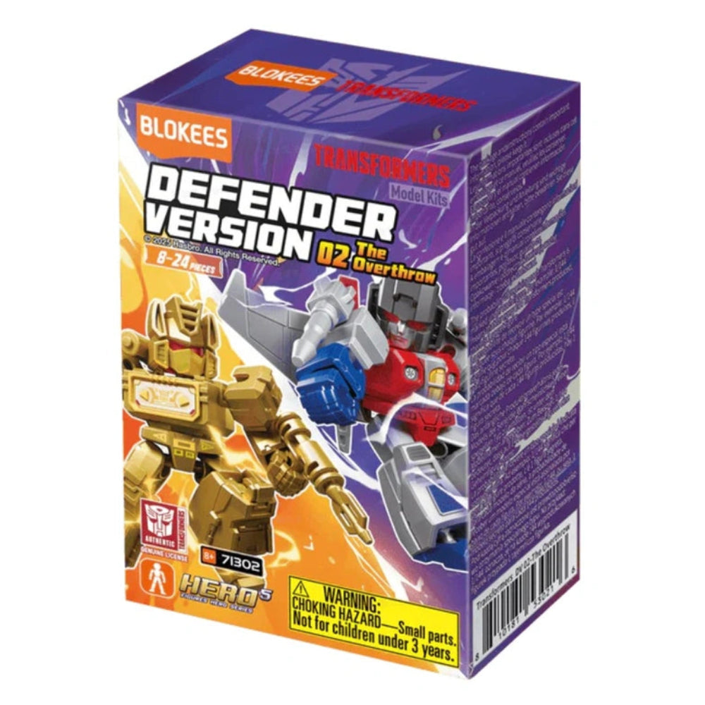 Blokees - Figurines - Transformers The Overthrow - 8 Ans+ - Édition Limitée