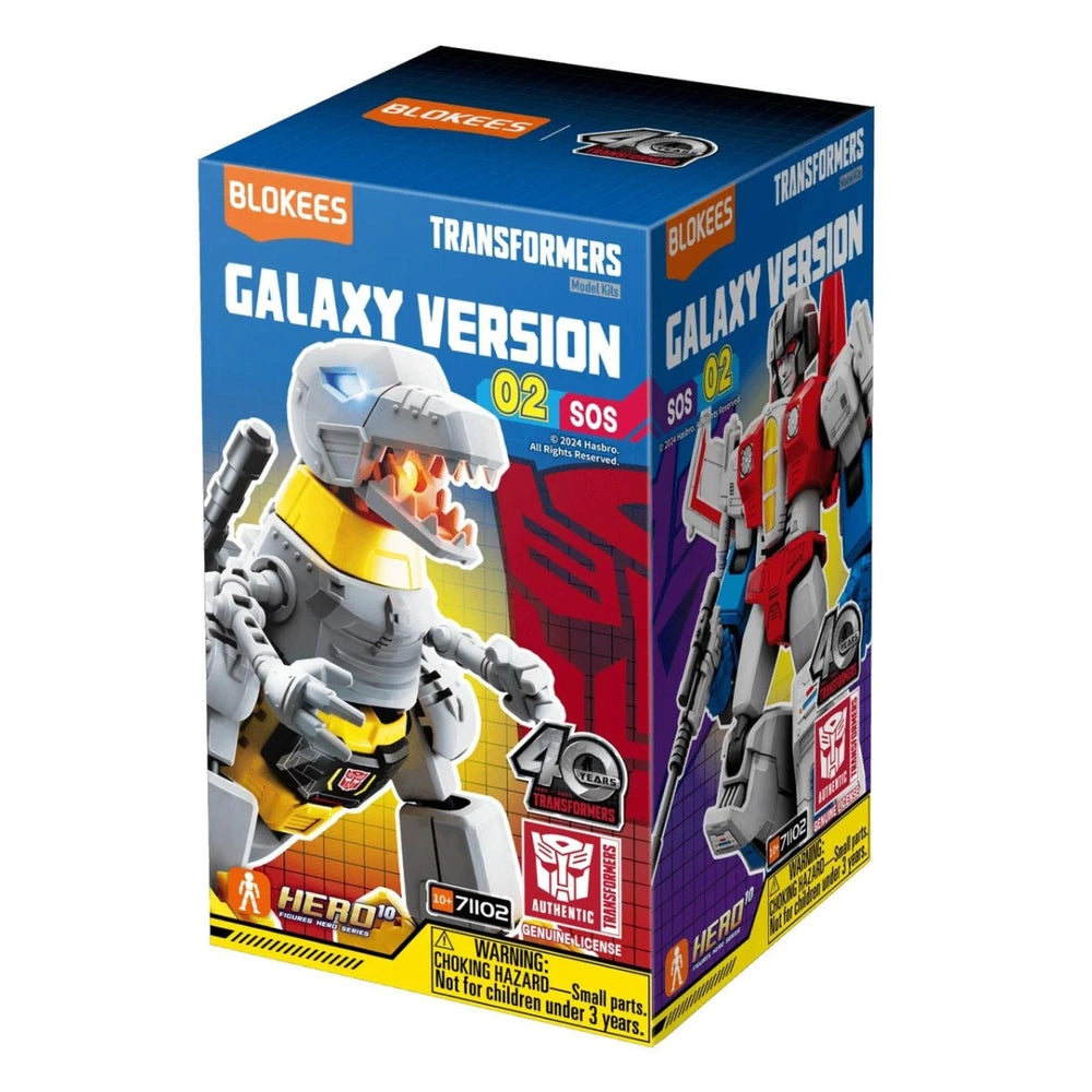 Blokees - Figurines - Kit de modèle Transformers - Multicolore - 10 Ans+