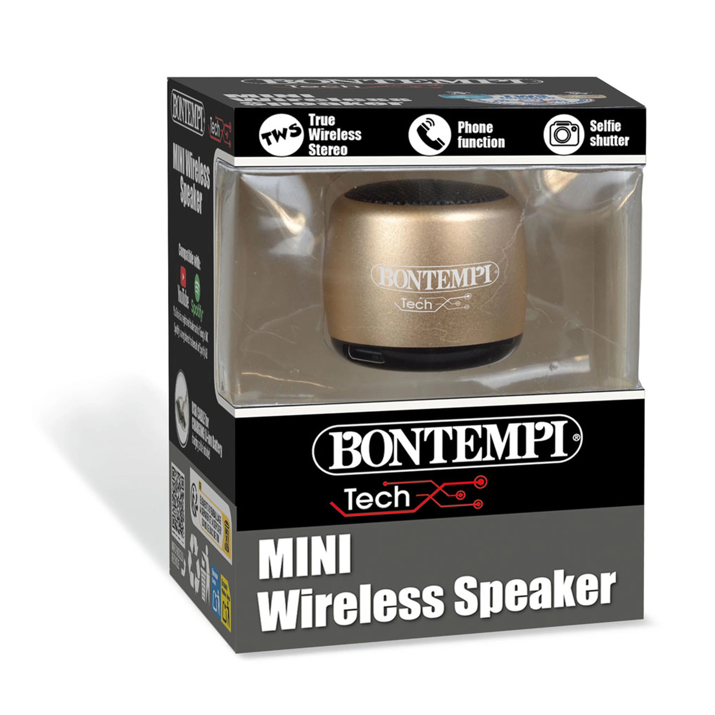 Bontempi - Mini-Enceintes Sans Fil - Instruments de Musique