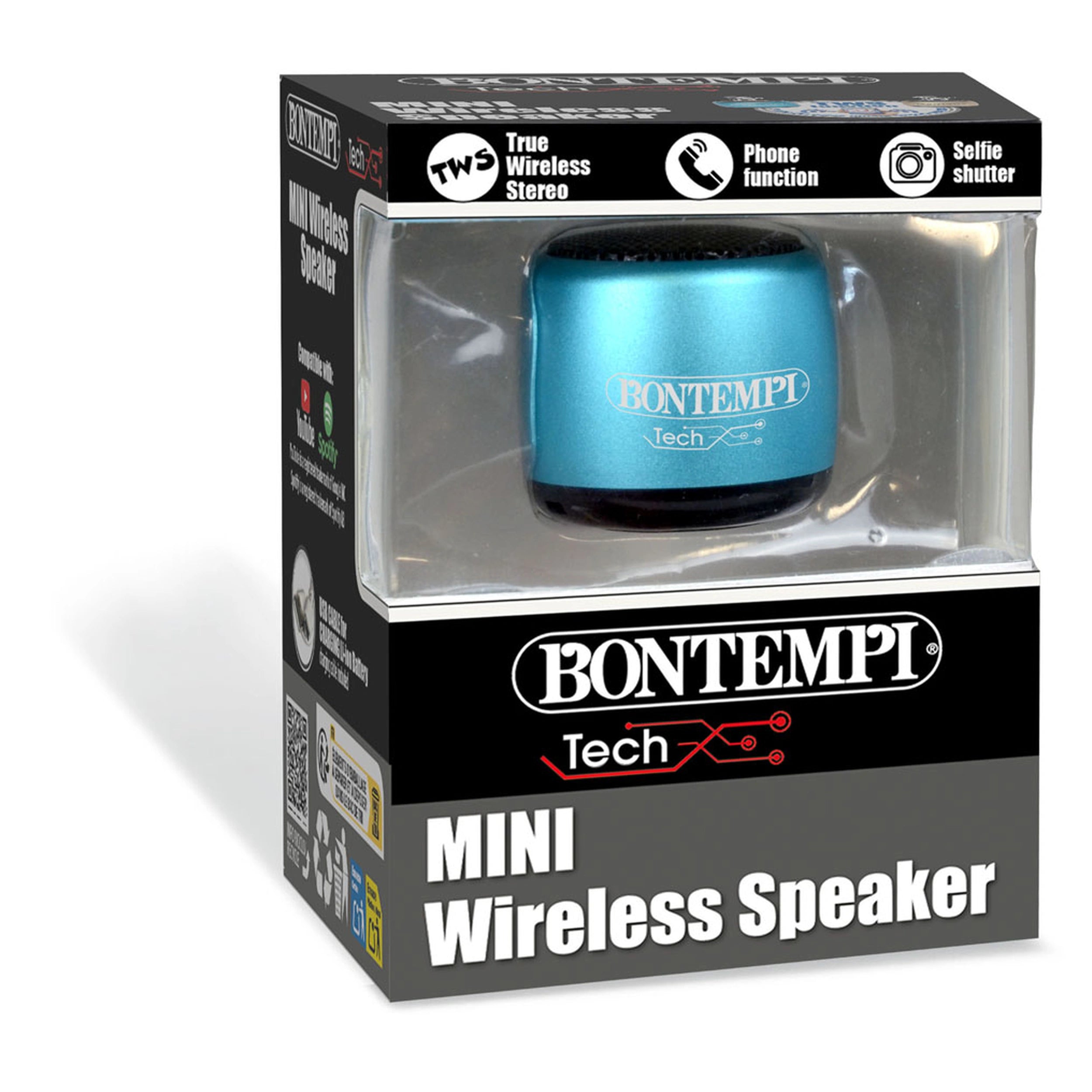 Bontempi - Mini-Enceintes Sans Fil - Instruments de Musique