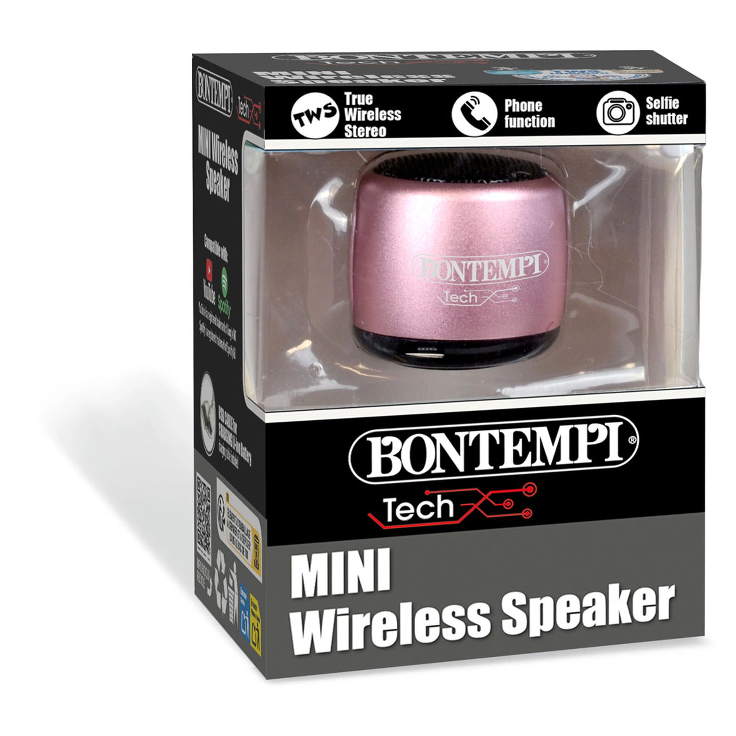 Bontempi - Mini-Enceintes Sans Fil - Instruments de Musique