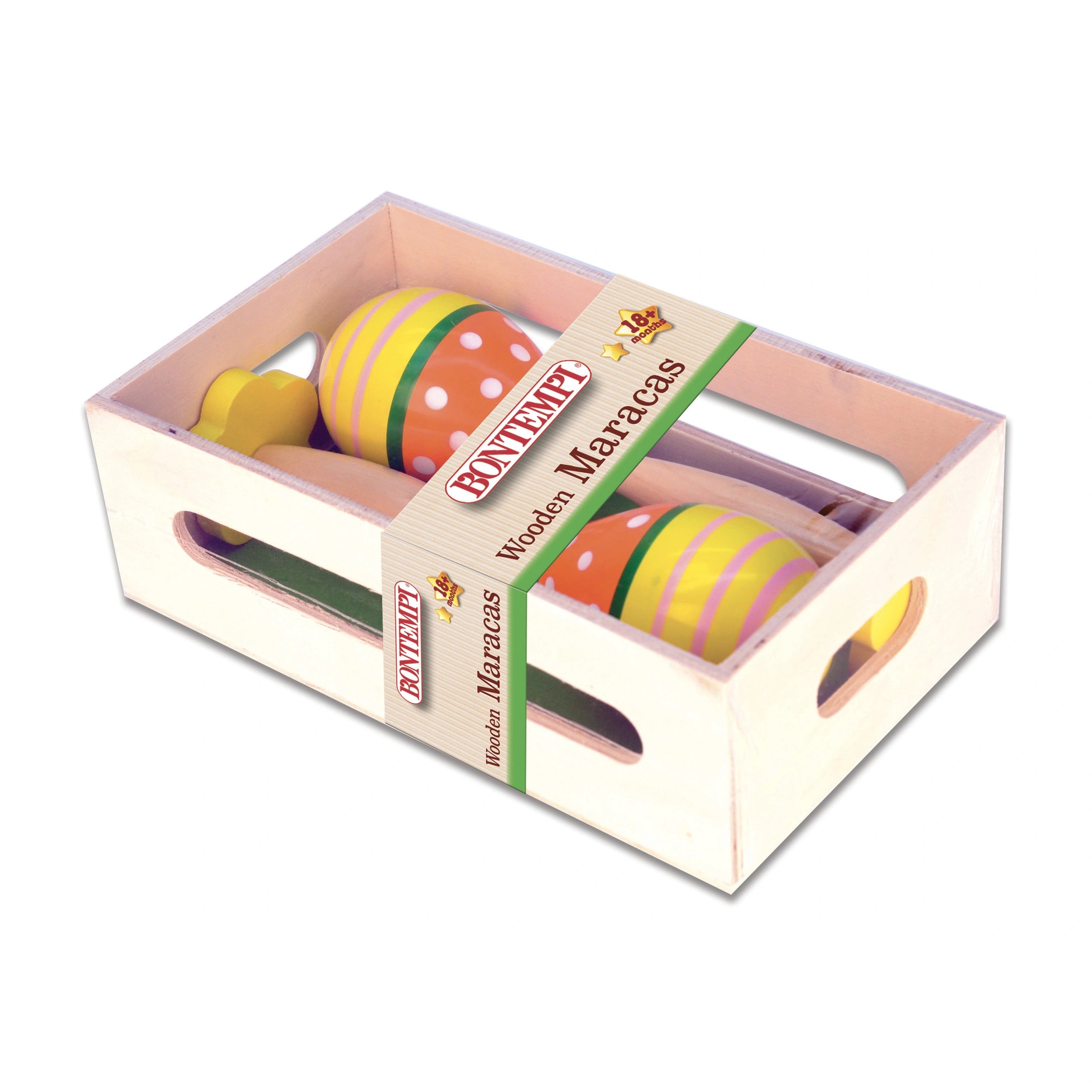 Bontempi - Maracas en bois - Instruments de musique