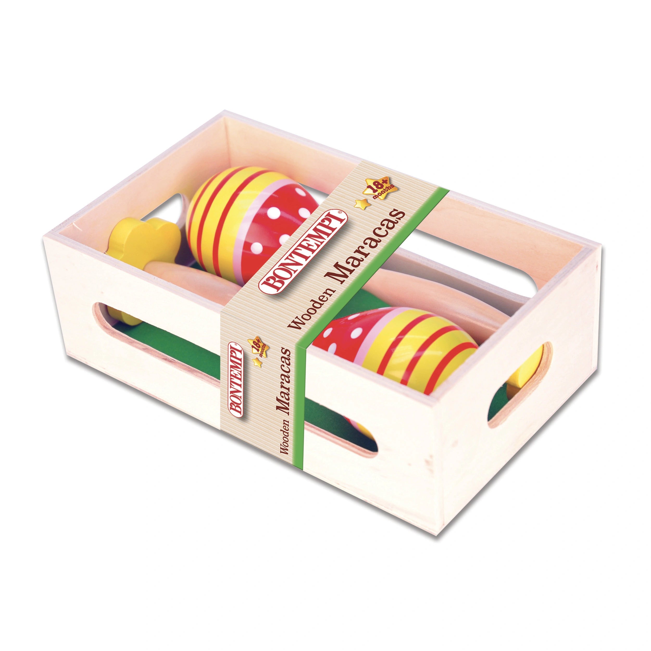 Bontempi - Maracas en bois - Instruments de musique