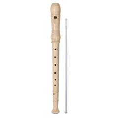 Bontempi - Flûte à bec en bois allemande - Instruments de musique
