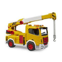 Camion-grue RoadMax Bruder - Jouet à l'échelle 1:16 - 3-5 ans - Jeu éducatif