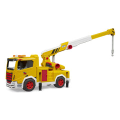 Camion-grue RoadMax Bruder - Jouet à l'échelle 1:16 - 3-5 ans - Jeu éducatif
