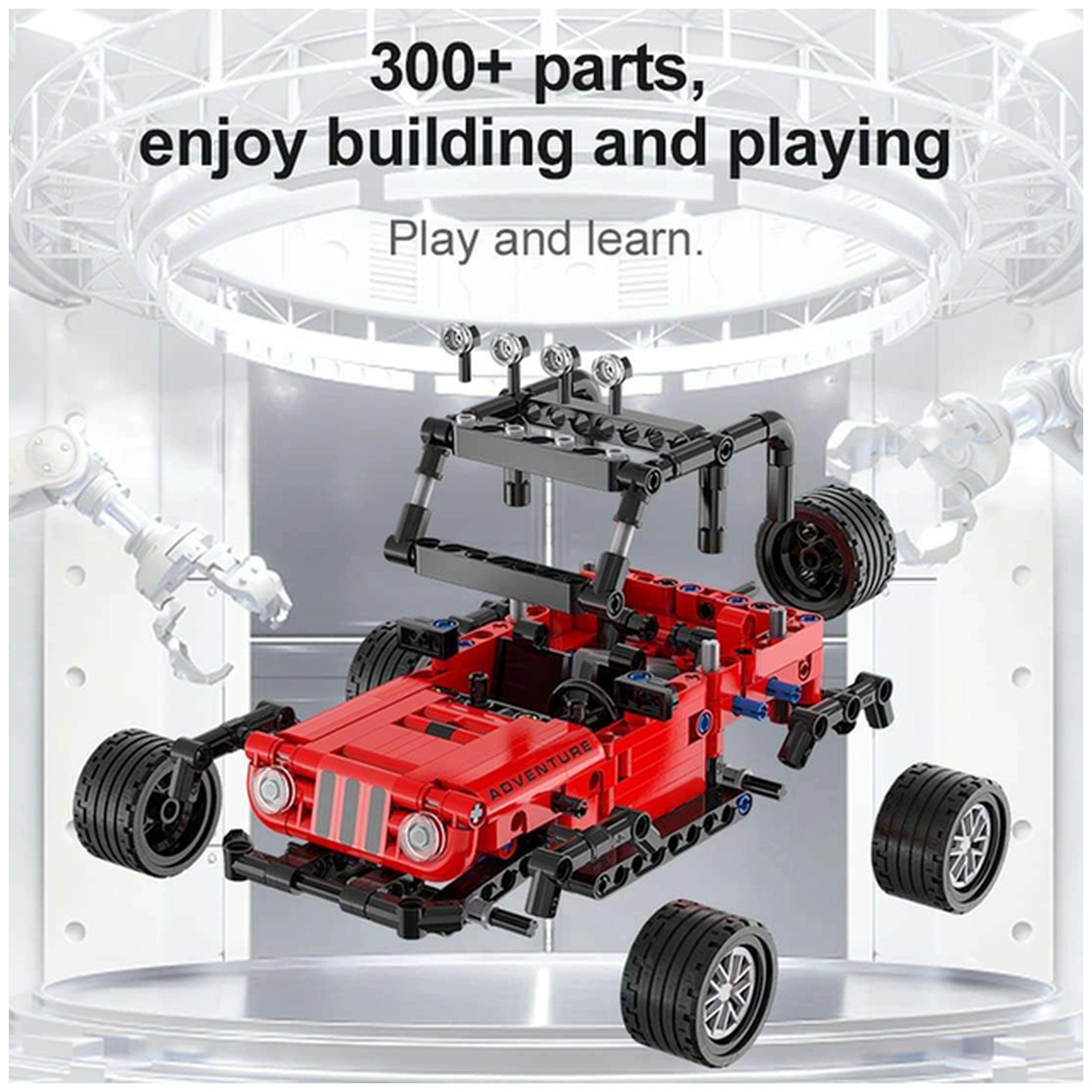 CaDA - Adventure Off-Roader Jeep - Construction Set Toys
