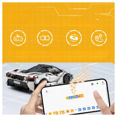 CaDA - Jeux de construction - Voiture de sport RC - 6 Ans - Apprentissage STEM