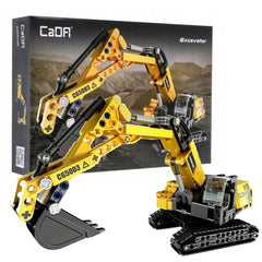 CaDA - Excavateur à rotation 360 - Jouets de construction