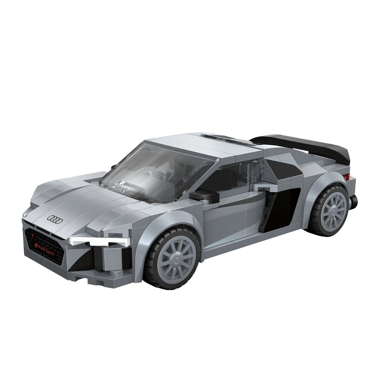 Cada - Bricks 1:24 Audi R8 Coupe C55027W Argent - Jouets de Construction