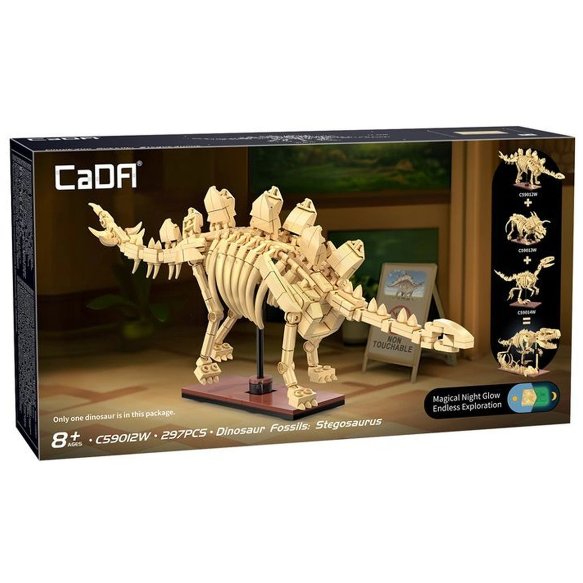 Cada - Fossile de dinosaure Stegosaurus - Jouets de construction