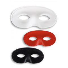 Carnival Toys - Grand Masque en Velours de Dominos en Couleurs Assorties pour un Amusement en Costumes - Professions Imaginaires et Jeux de Rôle