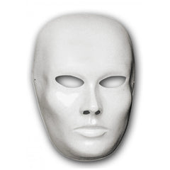Masque de peinture faciale moyen pour adultes - Carnival Toys pour un amusement créatif et un jeu imaginatif - Professions fictives et jeux de rôle