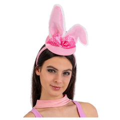 Carnival Toys - Jeux d'imitation - Serre-tête oreilles de lapin - Rose - 14 Ans+