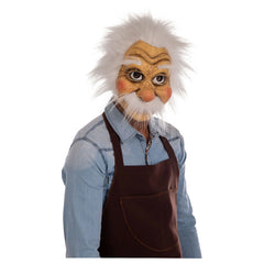 Carnival Toys - Jeux d'imitation - Masque en latex Geppetto avec lunettes - 14 Ans+