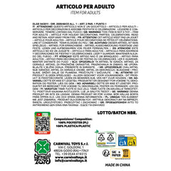 Carnival Toys - Set Unghie Nere Lunghe - Pretend Professions & Role Playing