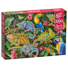 CherryPazzi - Amazing Chameleons - 2000 Pcs Puzzle Age: +14 - CRP50101