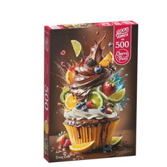 CherryPazzi - Crazy Cake - 500 Pcs Puzzle Age: +12 - CRP20142