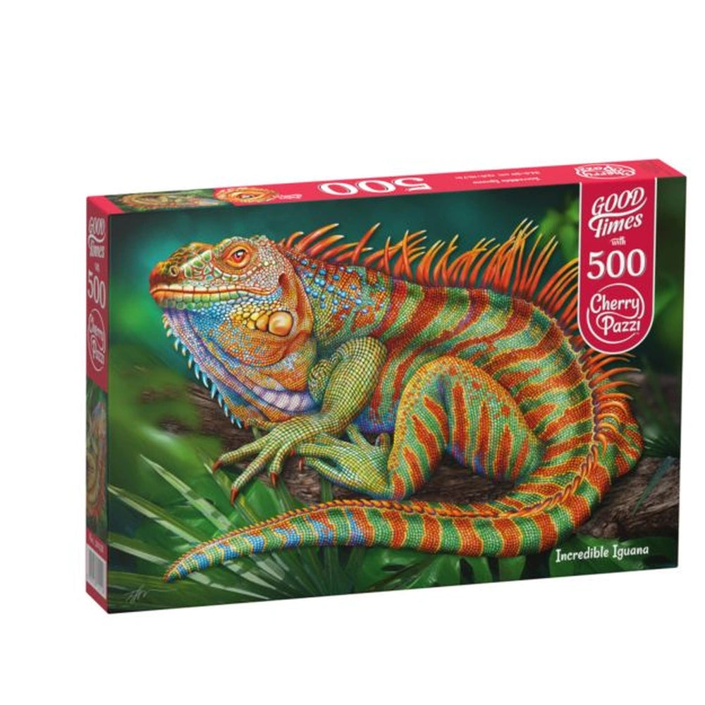 CherryPazzi - Incredible Iguana - 500 Pcs Puzzle Age: +12 - CRP20128