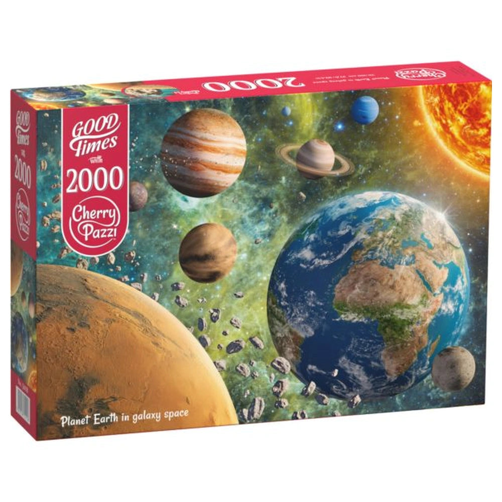 CherryPazzi - Planet Earth in galaxy space - 2000 Pcs Puzzle Age: +14 - CRP50118
