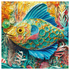 CherryPazzi - Quilled Fish - 1000 Pcs Puzzle Age: +14 - CRP30806
