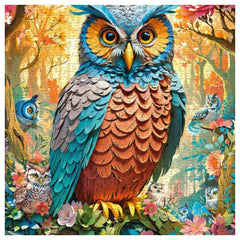 CherryPazzi - Quilled Owl - 1000 Pcs Puzzle Age: +14 - CRP30776