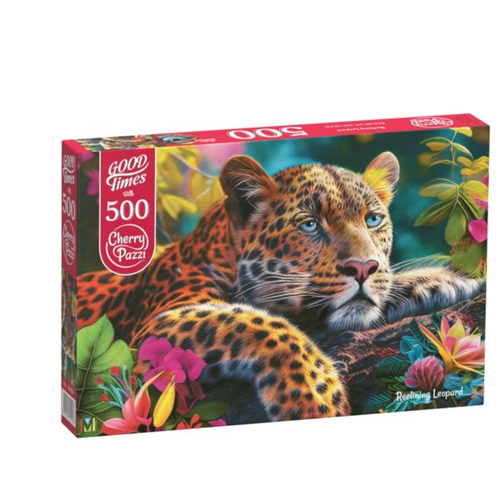 CherryPazzi - Reclining Leopard - 500 Pcs Puzzle Age: +12 - CRP20166