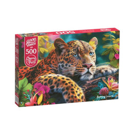 CherryPazzi - Reclining Leopard - 500 Pcs Puzzle Age: +12 - CRP20166